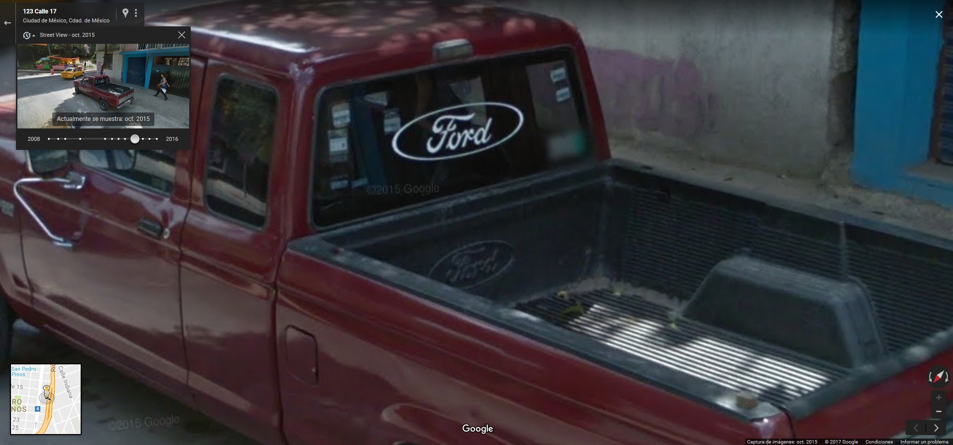 Logo de Ford - Antes y ahora - Google maps