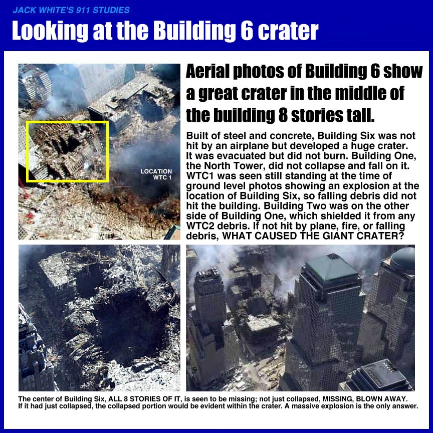 WTC - 9/11 - Edificio 6 - Cráter